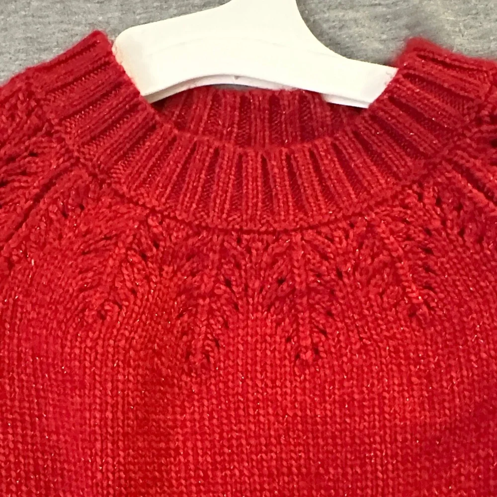Cat & Jack Vibrant Red Knit‎ Dress